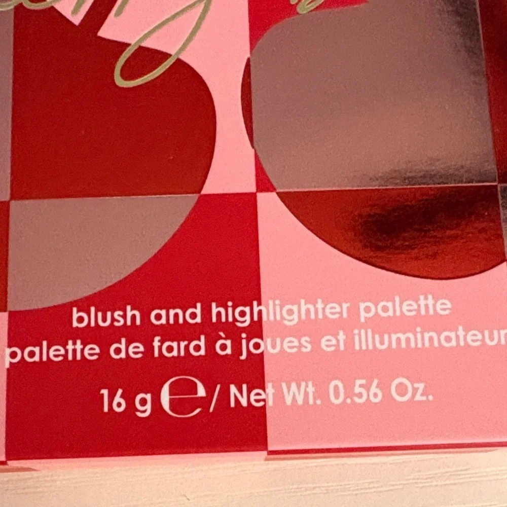 Ciaté London Cherry Bomb Blush and Highlighter Palette - Pink and Red ….